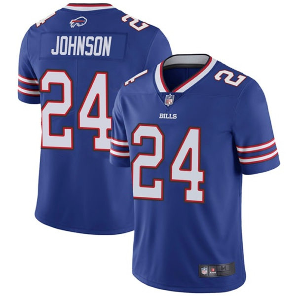 Men's Buffalo Bills #24 Taron Johnson Blue NFL Vapor Untouchable Limited Stitched Jersey Men's Buffalo Bills #24 Taron Johnson Blue NFL Vapor Untouchable Limited Stitched Jersey